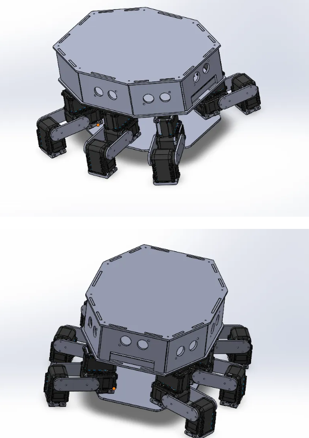 Hexapod DummyC˿ܽY3DD SolidworksOӋ
